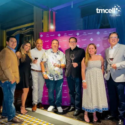 TMCELL ALONGSIDE ZTE AT THE EXPOMOBILE NETWORKING PARTY img expo mobile 2026 panama 5